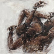 In the Mood, 2019, oil on canvas, 50 x 100 cm