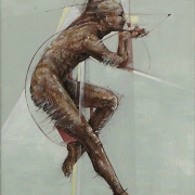 Balance, 2019, oil on canvas, 30 X 60 cm