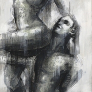 Lifetime 2020, oil on canvas, 51 x 152 cm