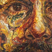 Confession, (2015-16),  oil on canvas 50 x 100 cm