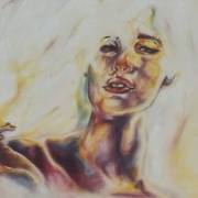 Passion ( 2011) Oil on canvas  90 x 80 cm